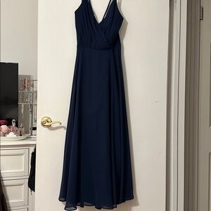 Elegant Navy Blue Dress